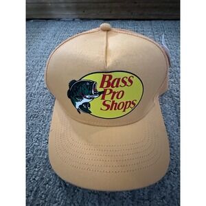 Bass Pro Shops Logo ~ Mesh Snapback Hat Fishing & Outdoors
